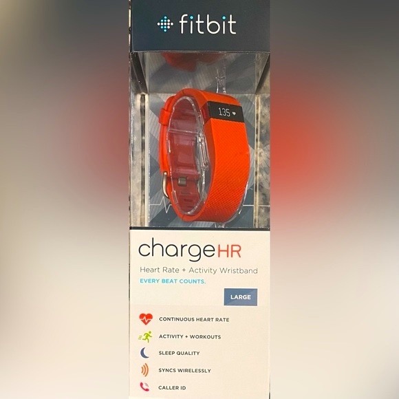 Fitbit Large "Tangerine" - Picture 4 of 10